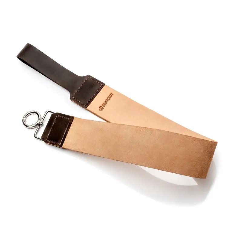 BeaverCraft LHS1 – Double-Sided Leather Hanging Strop Cyclaire Knives and Tools
