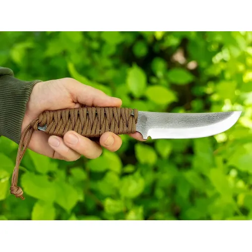 BeaverCraft SNK1 Skeleton Knife - 4.33" D2 Carbon Steel Blade Leather Sheath