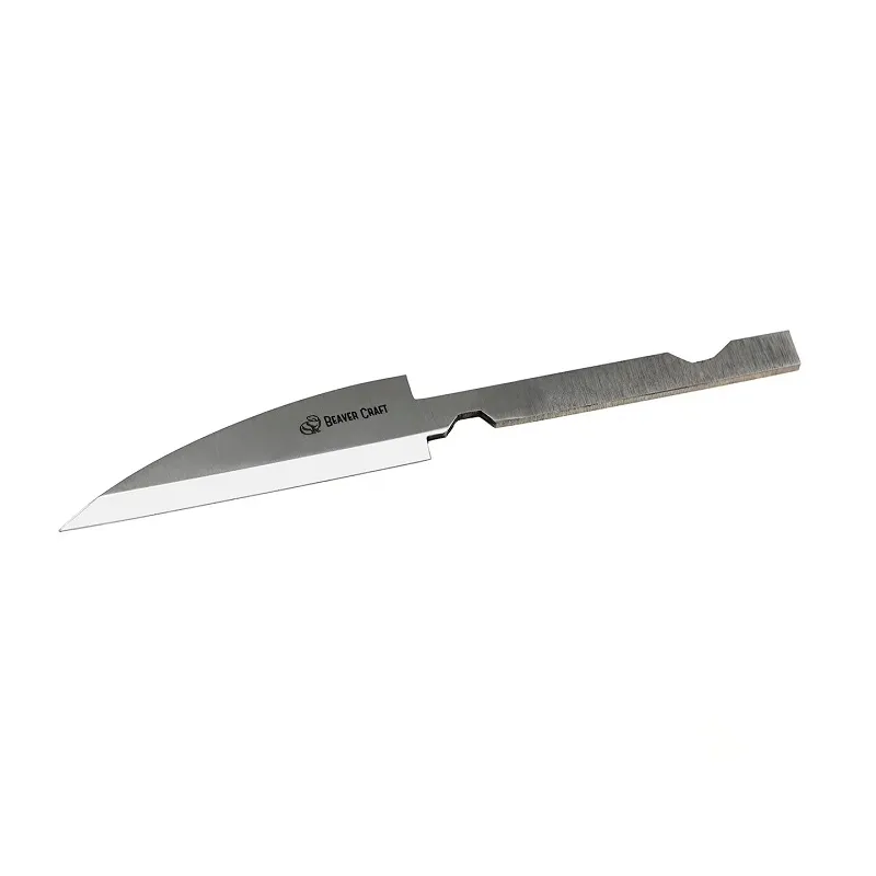 BeaverCraft Blank Knife Blade - 4.72" Whittling C14 Cyclaire Knives and Tools