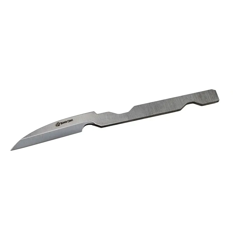 BeaverCraft Blank Knife Blade - 4.13" Chip Carving C8 Cyclaire Knives and Tools