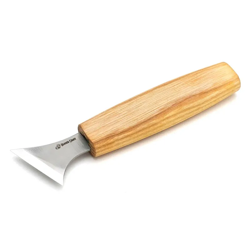 BeaverCraft C10 Chip Carving Knife with Ash Handle Cyclaire Knives and Tools