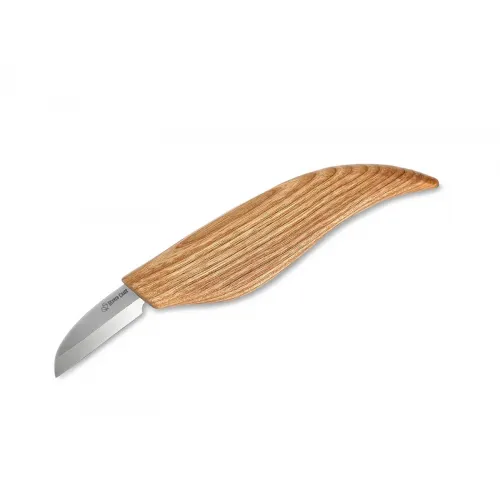 BeaverCraft C2 Wood Carving Bench Knife - 1.57" Carbon Steel Blade with Ash Handle