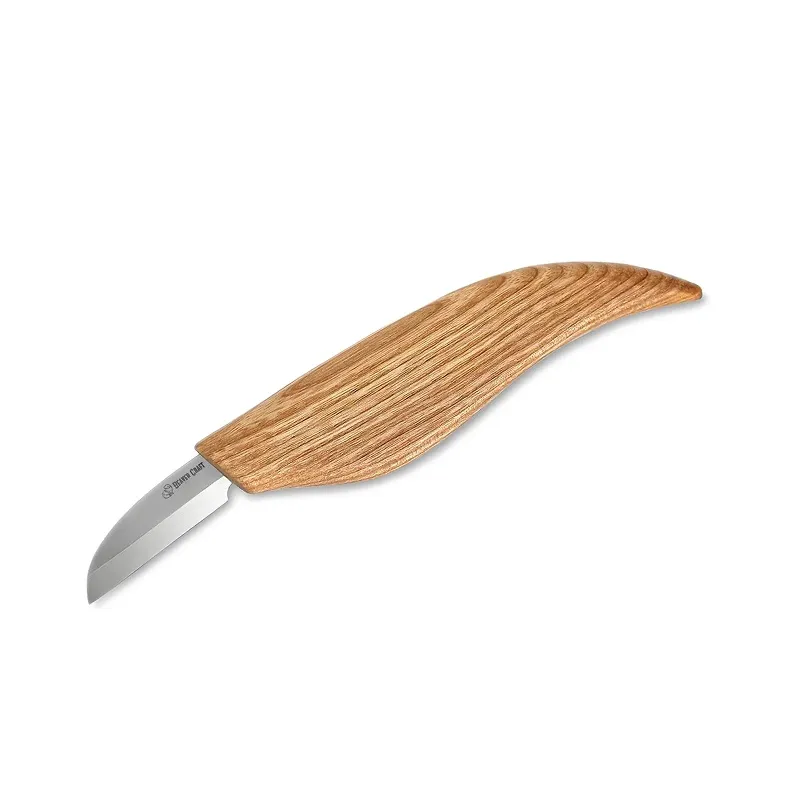 BeaverCraft C2 Wood Carving Bench Knife - 1.57" Carbon Steel Blade with Ash Handle Cyclaire Knives and Tools