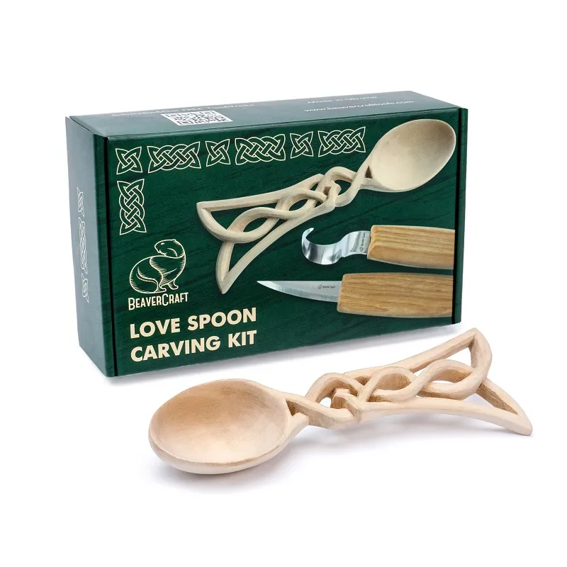 BeaverCraft DIY04 Celtic Spoon Carving Kit Cyclaire Knives and Tools