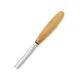 BeaverCraft K5/12 Compact Straight Round Carbon Chisel - 12mm - Sweep No 12 Cyclaire Knives and Tools