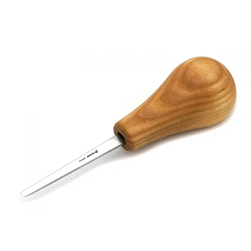 BeaverCraft P1/04 Palm Chisel Straight Flat - 4mm - Sweep No1