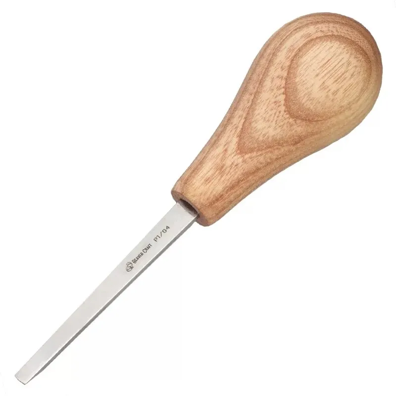 BeaverCraft P1/10 Palm Chisel Straight Flat - 10mm - Sweep No1 Cyclaire Knives and Tools