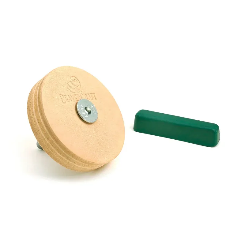 BeaverCraft Leather Honing Wheel Kit Cyclaire Knives and Tools
