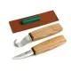 BeaverCraft S01L - 4 Piece Left Handed Spoon Wood Carving Tool Set Cyclaire Knives and Tools