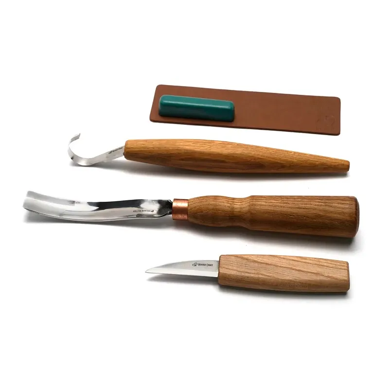 BeaverCraft S47 Spoon Carving Set Cyclaire Knives and Tools