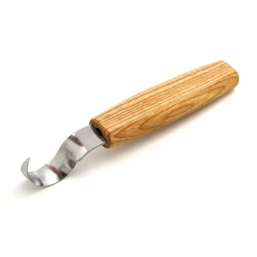 BeaverCraft SK1 Right Handed Hook Carving Knife with Ash Handle