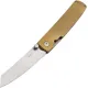 Boker Plus Tenshi Brass - 2.67" Blade, Brass Handle Cyclaire Knives and Tools