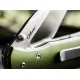 Boker Lefti Pocket Knife - 2.24" 12C27 Blade Green Aluminum Handle Cyclaire Knives and Tools