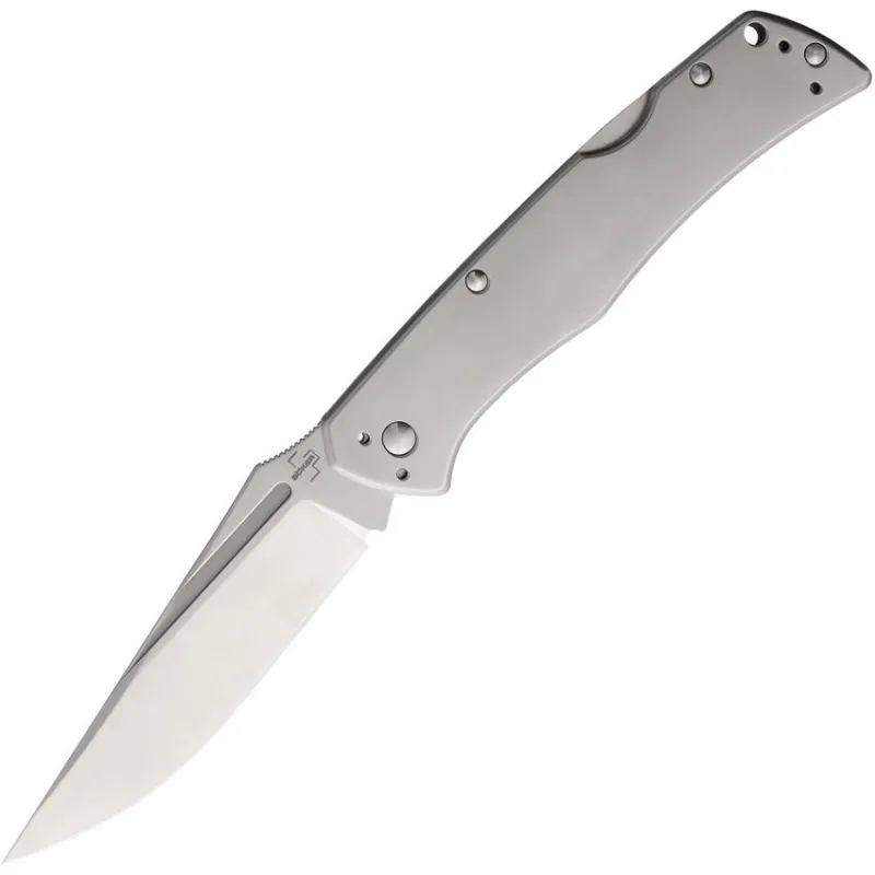 Boker Plus MEK Folding Knife - 4.2" Nitro-V Blade 2Cr13 Stainless Steel Handle Cyclaire Knives and Tools