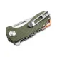 Boker Magnum Tadpole Folding Knife - 2.36" 440A Stonewashed DP Blade OD Green G10 Handle Cyclaire Knives and Tools
