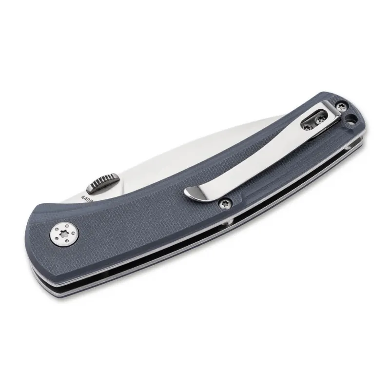Boker Magnum Huayna Blue Folding Knife - 2.99" 440B Stainless Steel Blade G10 Handle Cyclaire Knives and Tools