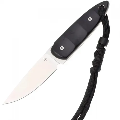 Boker Plus Pollywog Fixed Blade Knife - 2.6" Nitro-V DP Blade Black G10 Handle Kydex Sheath