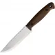 BPS Knives Adventurer Fixed Blade Knife - 5.3" 1066 Carbon Steel Blade Leather Sheath and Firesteel Cyclaire Knives and Tools
