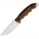 BPS Knives HK4CSH Camping Fixed Blade Knife - 3.93" 1066 Carbon Steel Blade Leather Sheath Cyclaire Knives and Tools