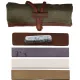 BPS Knives Knife Sharpening Kit 3 Stones Leather Strop and Case Cyclaire Knives and Tools