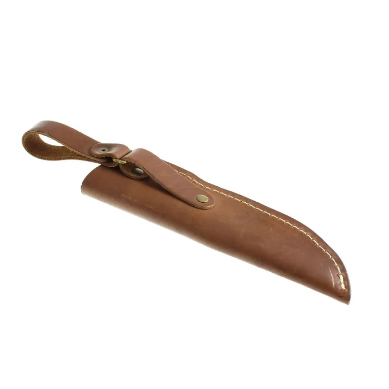 BPS Knives SH06 Brown Leather Sheath for Fixed Blade Knives Cyclaire Knives and Tools