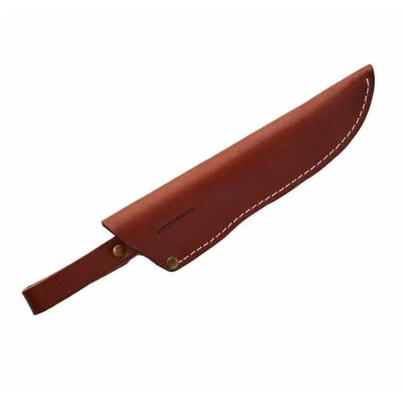 BPS Knives SH06 Brown Leather Sheath for Fixed Blade Knives Cyclaire Knives and Tools