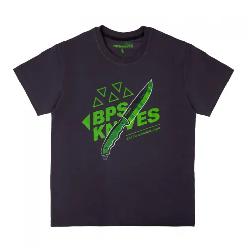 BPS Knives Dark Gray T-Shirt "BPS Knives" XXLarge