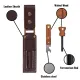 BPS Knives Premium Fire Starter with Leather Case Cyclaire Knives and Tools