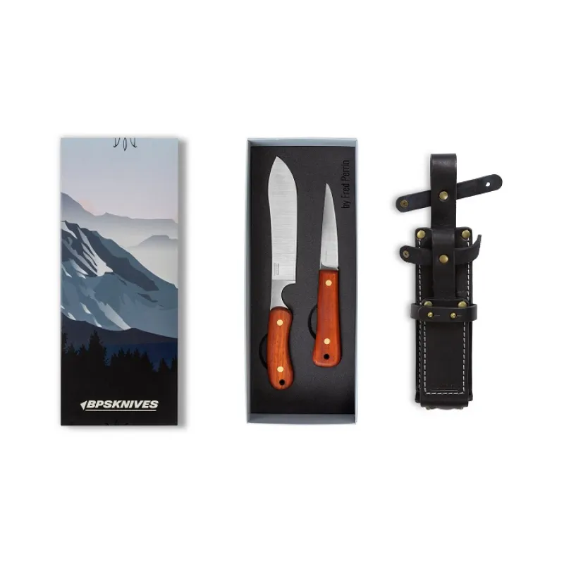 BPS Knives Dual Knife Fred Perin Hunter Set FP Cyclaire Knives and Tools