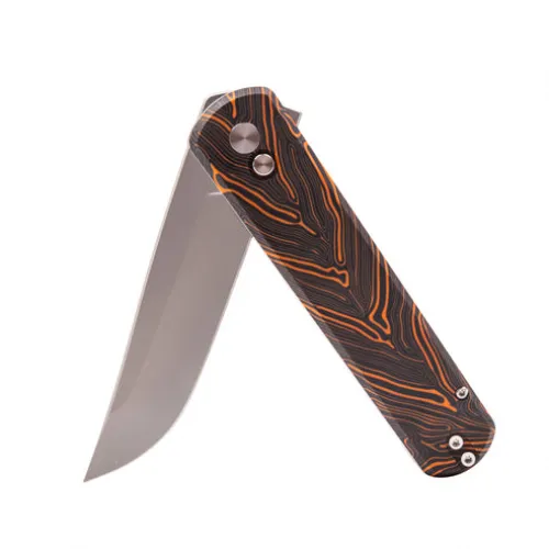 BPS Knives Skua Folding Knife - 3.46" Nitro-V Blade G-Mascus Handle