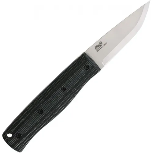 Brisa Knives PK70FX Fixed Blade Knife - 2.5" 12C27 Stainless Blade Green Micarta Handle