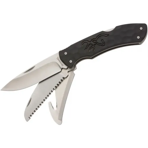 Browning Primal Kodiak Knife Saw and Gut Hook Folding Knife