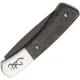 Browning Knoll UK EDC Folding Knife - 2.38" Black Coated 12C27 Blade Marbled Carbon Fiber Handle Cyclaire Knives and Tools
