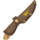 Browning Fixed Blade Skinner Knife - 3.25" Stainless Steel Blade Brown Wood Handle Cyclaire Knives and Tools