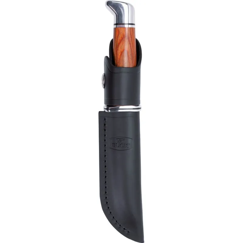 Buck 105 Heritage Pathfinder Fixed Blade Knife - 5" 420HC Blade Cocobolo Wood Handle Cyclaire Knives and Tools