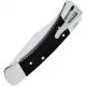 Buck 110 Slim Heritage Elite Folding Hunter - 3.75" MagnaCut Blade Ebony Wood Handle with Nickel Silver Bolsters Cyclaire Knives and Tools