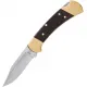 Buck 112 Slim Elite Heritage Folding Knife - 3" CPM-Magnacut Stainless Steel Crelicam Ebony Wood Handle Cyclaire Knives and Tools