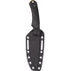 Buck Alpha Guide Backcountry Fixed Blade Knife - 4.38" Tan 420HC Blade Black VersaFlex Rubber Nylon Handle Cyclaire Knives and Tools