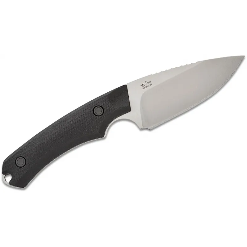 Buck 664 Alpha Hunter Elite Fixed Blade Knife - 3.62" MagnaCut DP Blade Black G10 Handle Cyclaire Knives and Tools