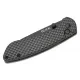 Buck 743 Mini Sovereign Folding Knife - 2.625" Black TiNi Modified CP Blade Carbon Fiber Handle Cyclaire Knives and Tools