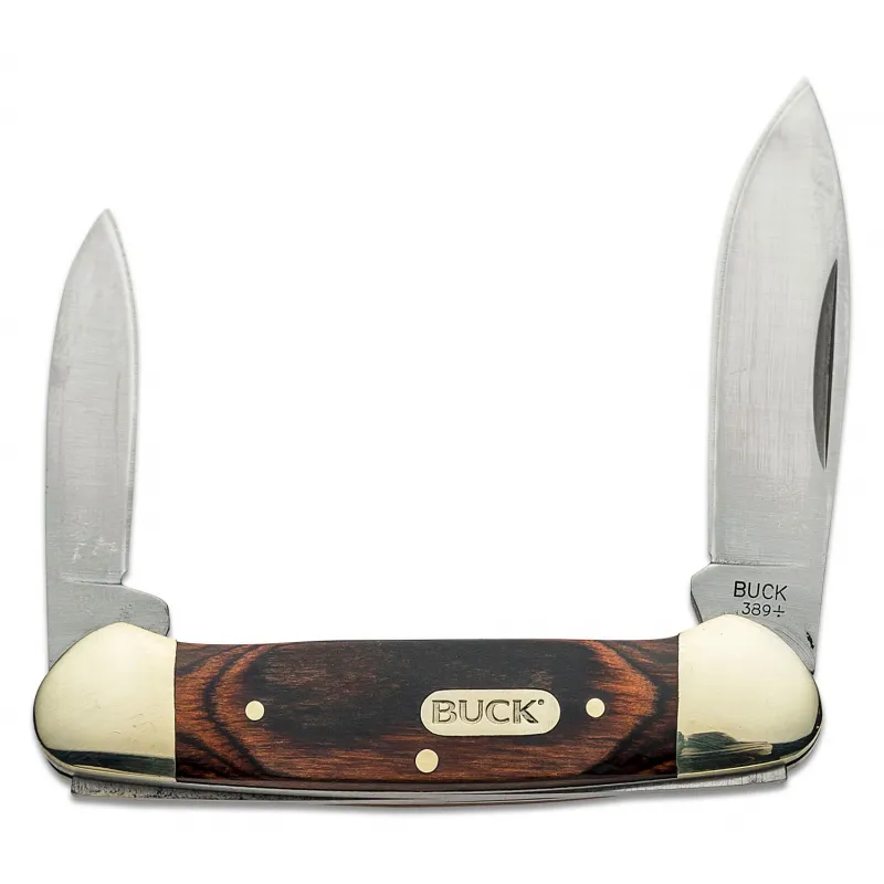 Buck 389 Canoe UK EDC Two Blade Pocket Knife Cyclaire Knives and Tools
