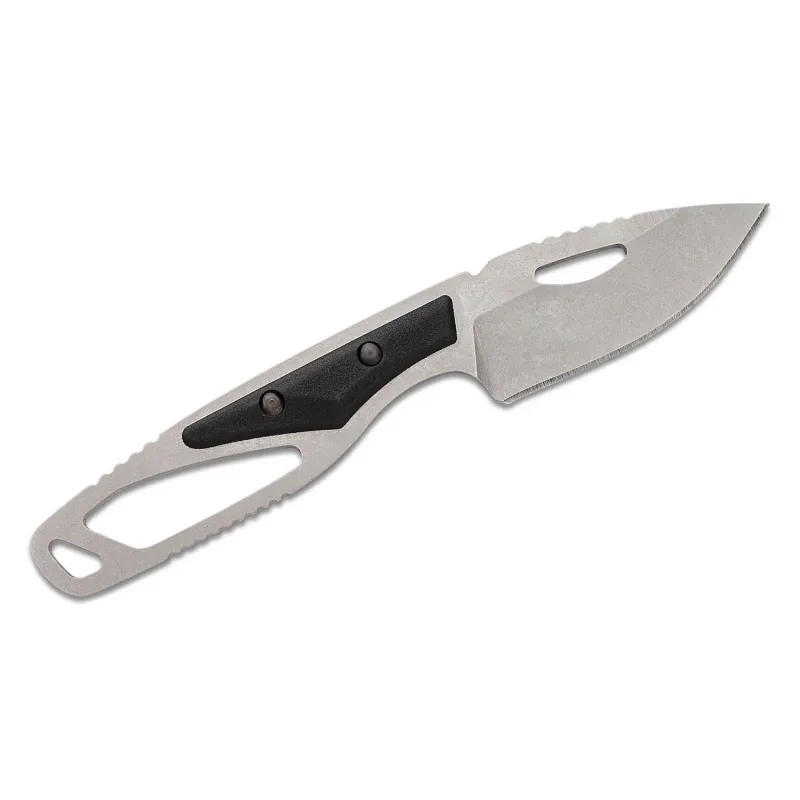 Buck PakLite Hide Select Fixed Blade - 2.75" DP Blade Skeletonized Steel Handle Black Slabs Cyclaire Knives and Tools