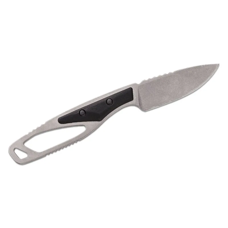 Buck PakLite Cape Select Fixed Blade - 2.75" DP Blade Skeletonized Steel Handle Black Slabs Cyclaire Knives and Tools