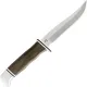 Buck 105 Pathfinder Pro Fixed Blade Knife Green Micarta Handle Cyclaire Knives and Tools
