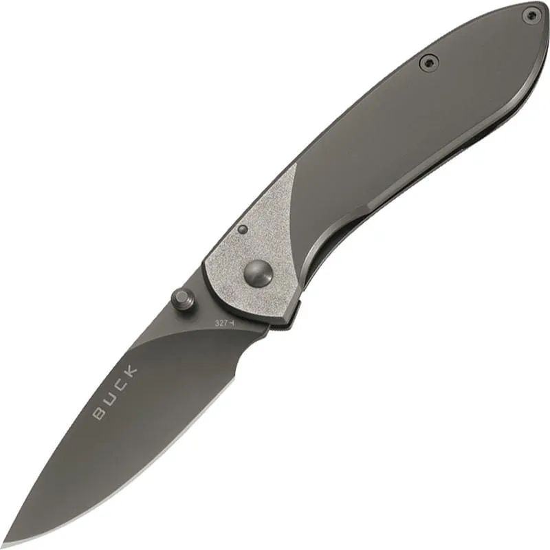 Buck 327 Nobleman Titanium Folding Knife Cyclaire Knives and Tools