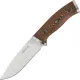 Buck 863 Selkirk Fixed Blade Bushcraft Knife - 4.62" Stainless Steel Blade Brown Micarta Handle Cyclaire Knives and Tools