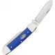 Case Canoe Royal Blue UK EDC Folding Knife  - Dual Blade Spear and Pen Cyclaire Knives and Tools
