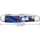 Case Harley Davidson Trapper Patriotic - Dual Blade Clip Point and Spey Cyclaire Knives and Tools