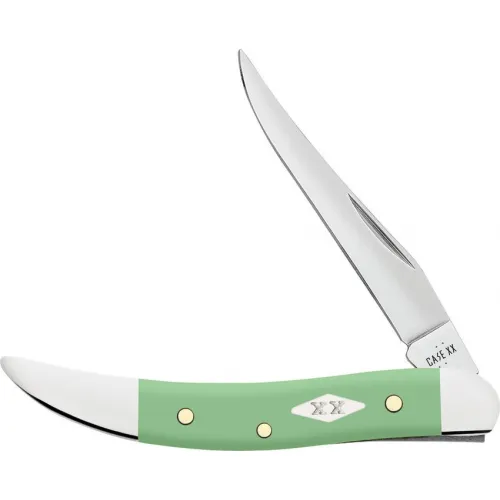 Case XX UK EDC Small Toothpick Mint Green - 2.25" High Carbon Steel Blade Mint Green Synthetic Handle