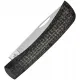 Case XX Crossroads XR Sodbuster Jr UK EDC Pocket Knife - 2.8" S35VN Skinner Blade Black Burlap Micarta Handle with Day Glow Liner Cyclaire Knives and Tools